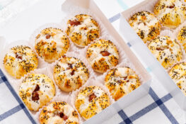 Bánh bao xá xíu nướng Đài Loan