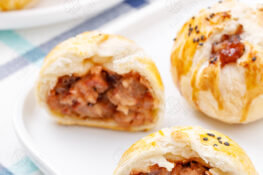 Bánh bao xá xíu nướng Đài Loan