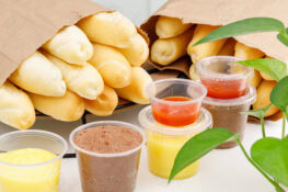 Bánh mì que pate healthy